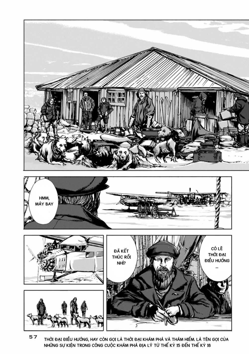Kyouki no sanmyaku Nite - At the mountain of madness: Chapter 2: Thế giới trắng xóa chết chóc