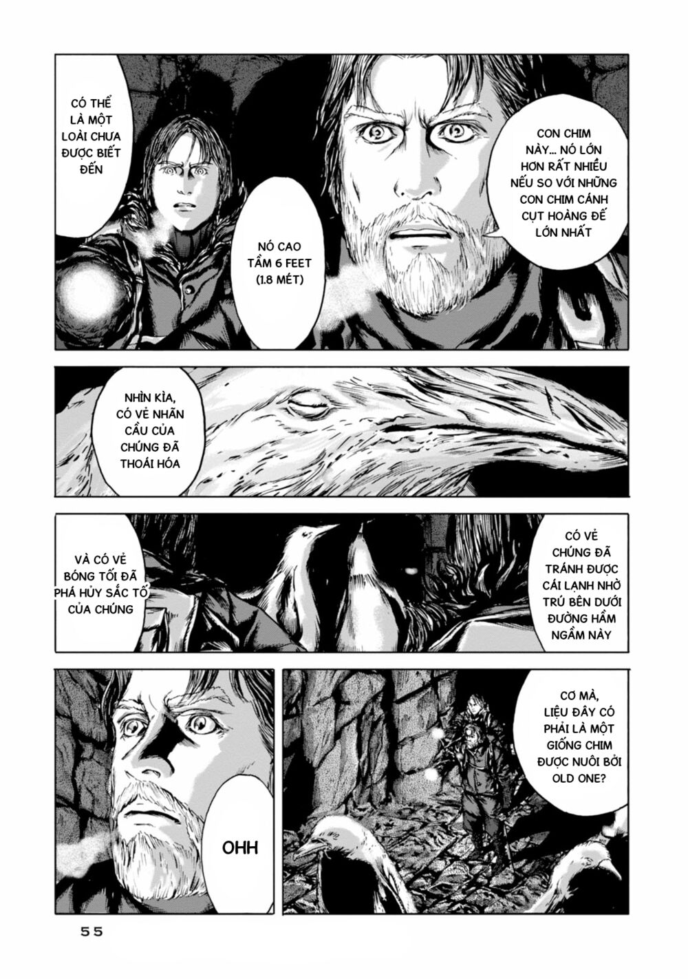 Kyouki no sanmyaku Nite - At the mountain of madness: Chapter 20: Có một thứ gì đó