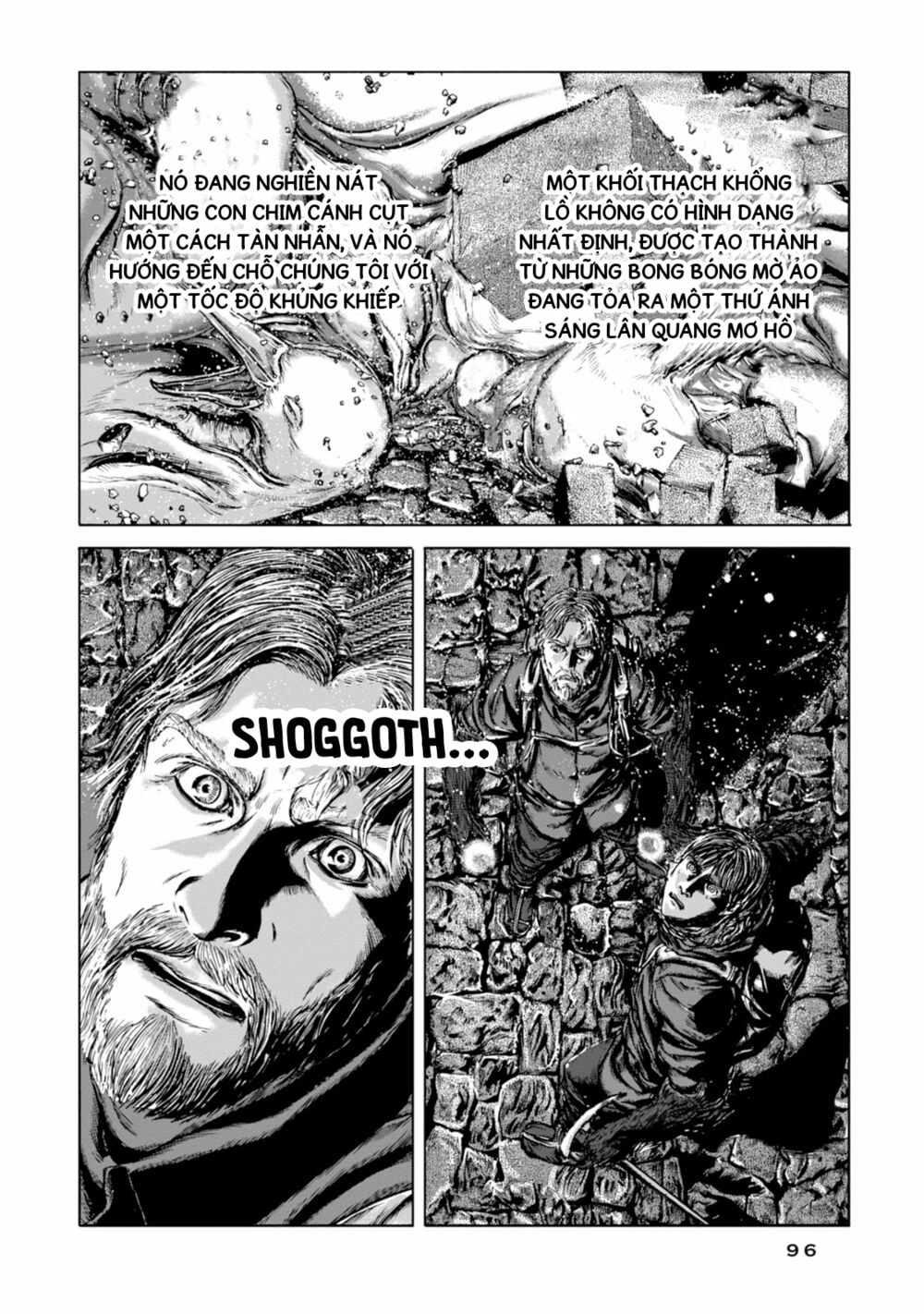 Kyouki no sanmyaku Nite - At the mountain of madness: Chapter 21: Shoggoth
