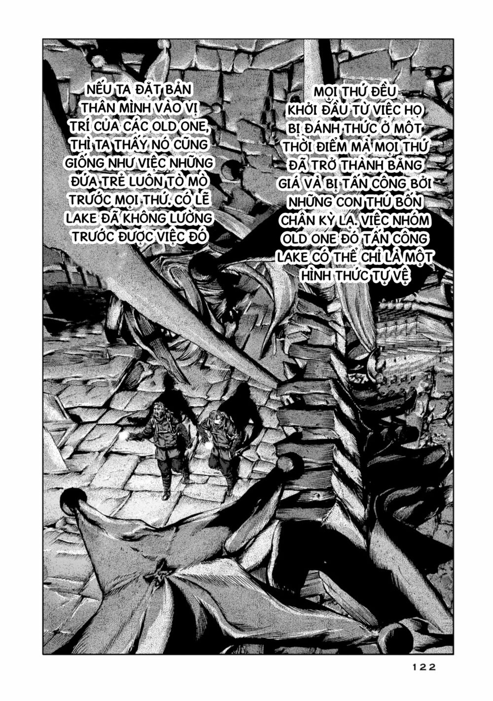 Kyouki no sanmyaku Nite - At the mountain of madness: Chapter 22: Vùng đất lạnh lẽo