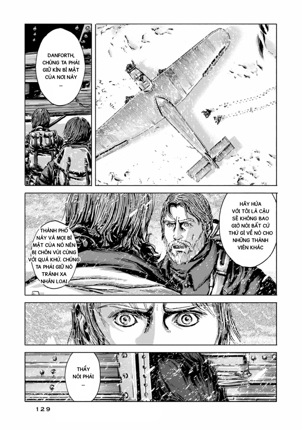 Kyouki no sanmyaku Nite - At the mountain of madness: Chapter 22: Vùng đất lạnh lẽo