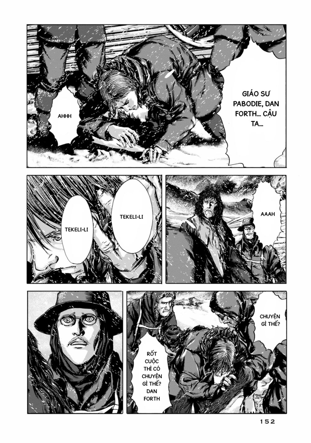 Kyouki no sanmyaku Nite - At the mountain of madness: Chapter 23: Tại dãy núi điên loạn