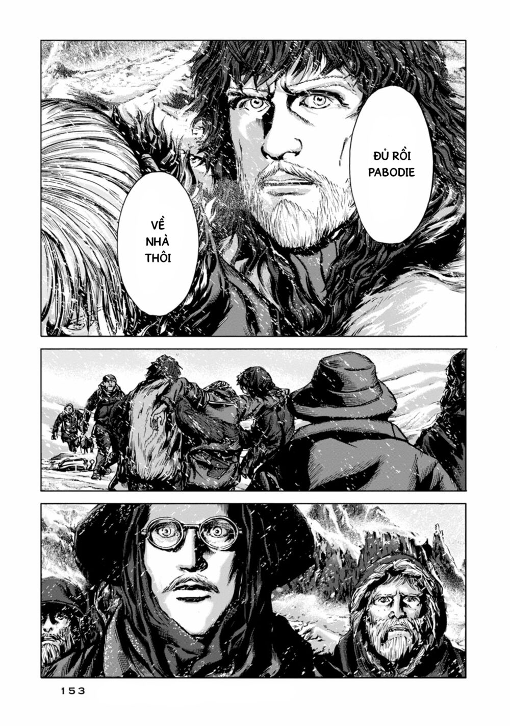 Kyouki no sanmyaku Nite - At the mountain of madness: Chapter 23: Tại dãy núi điên loạn