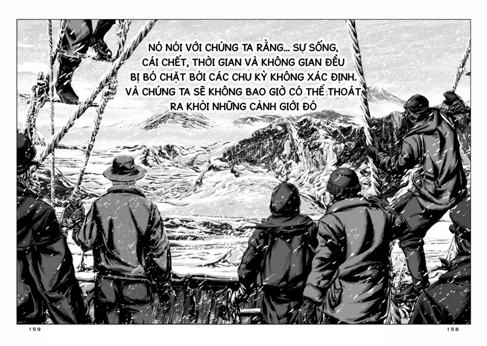 Kyouki no sanmyaku Nite - At the mountain of madness: Chapter 23: Tại dãy núi điên loạn