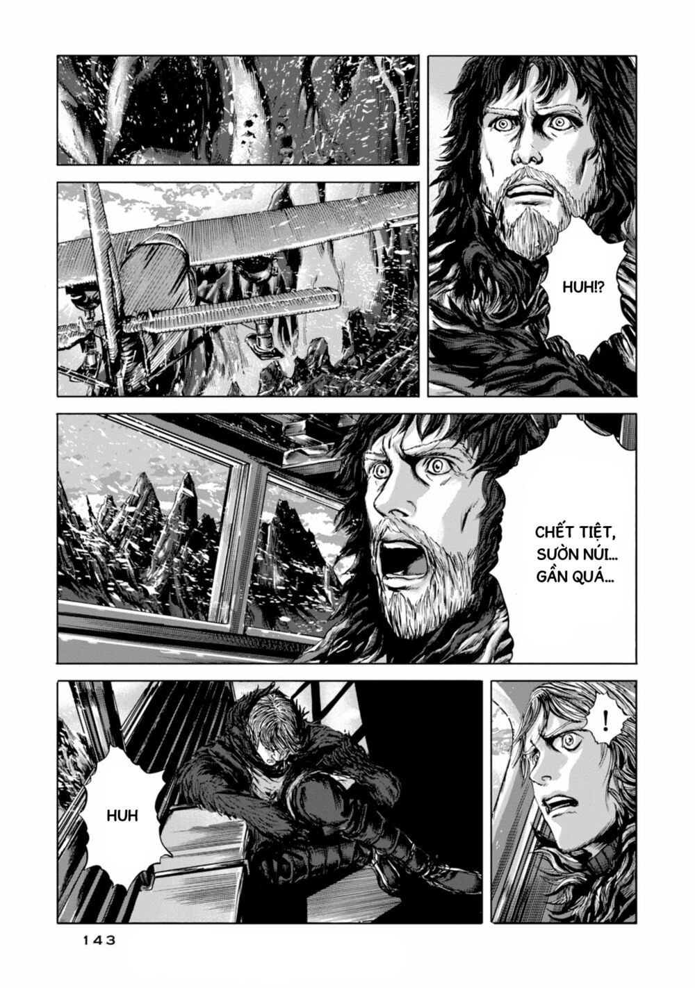 Kyouki no sanmyaku Nite - At the mountain of madness: Chapter 23: Tại dãy núi điên loạn