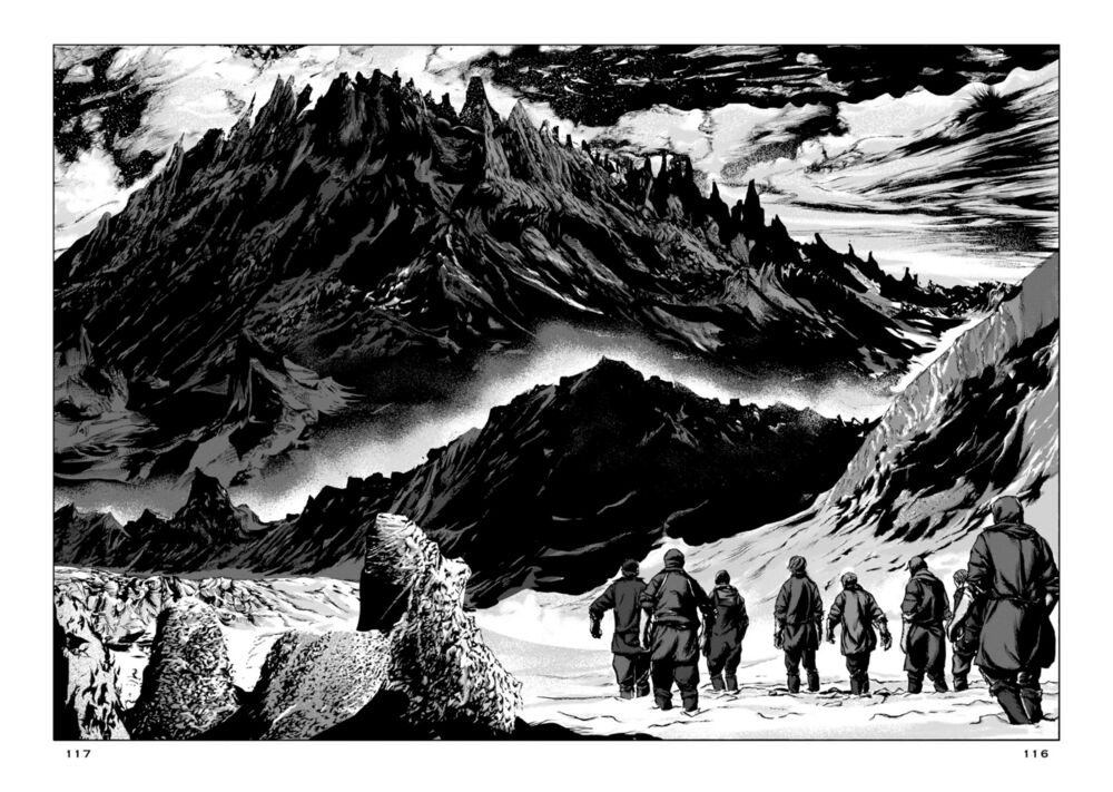 Kyouki no sanmyaku Nite - At the mountain of madness: Chapter 4: Dãy núi khổng lồ