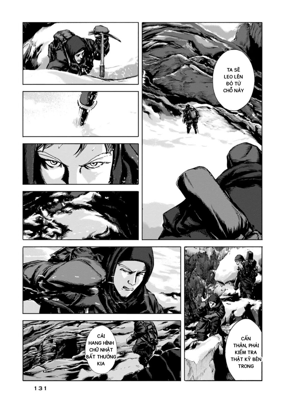 Kyouki no sanmyaku Nite - At the mountain of madness: Chapter 5: Bí mật ẩn sâu trong bóng tối