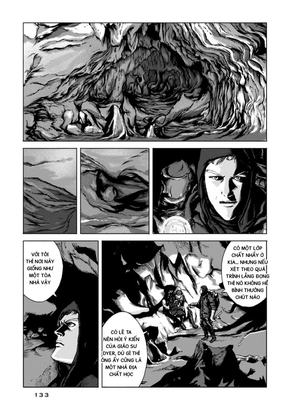 Kyouki no sanmyaku Nite - At the mountain of madness: Chapter 5: Bí mật ẩn sâu trong bóng tối