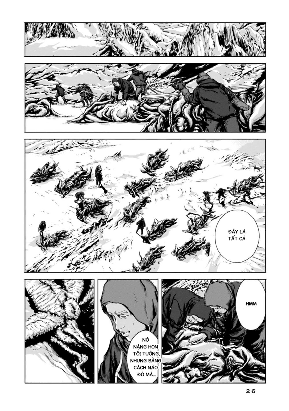 Kyouki no sanmyaku Nite - At the mountain of madness: Chapter 7: Mẫu vật động vật hoàn chỉnh