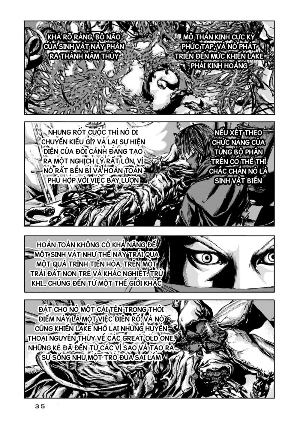 Kyouki no sanmyaku Nite - At the mountain of madness: Chapter 7: Mẫu vật động vật hoàn chỉnh