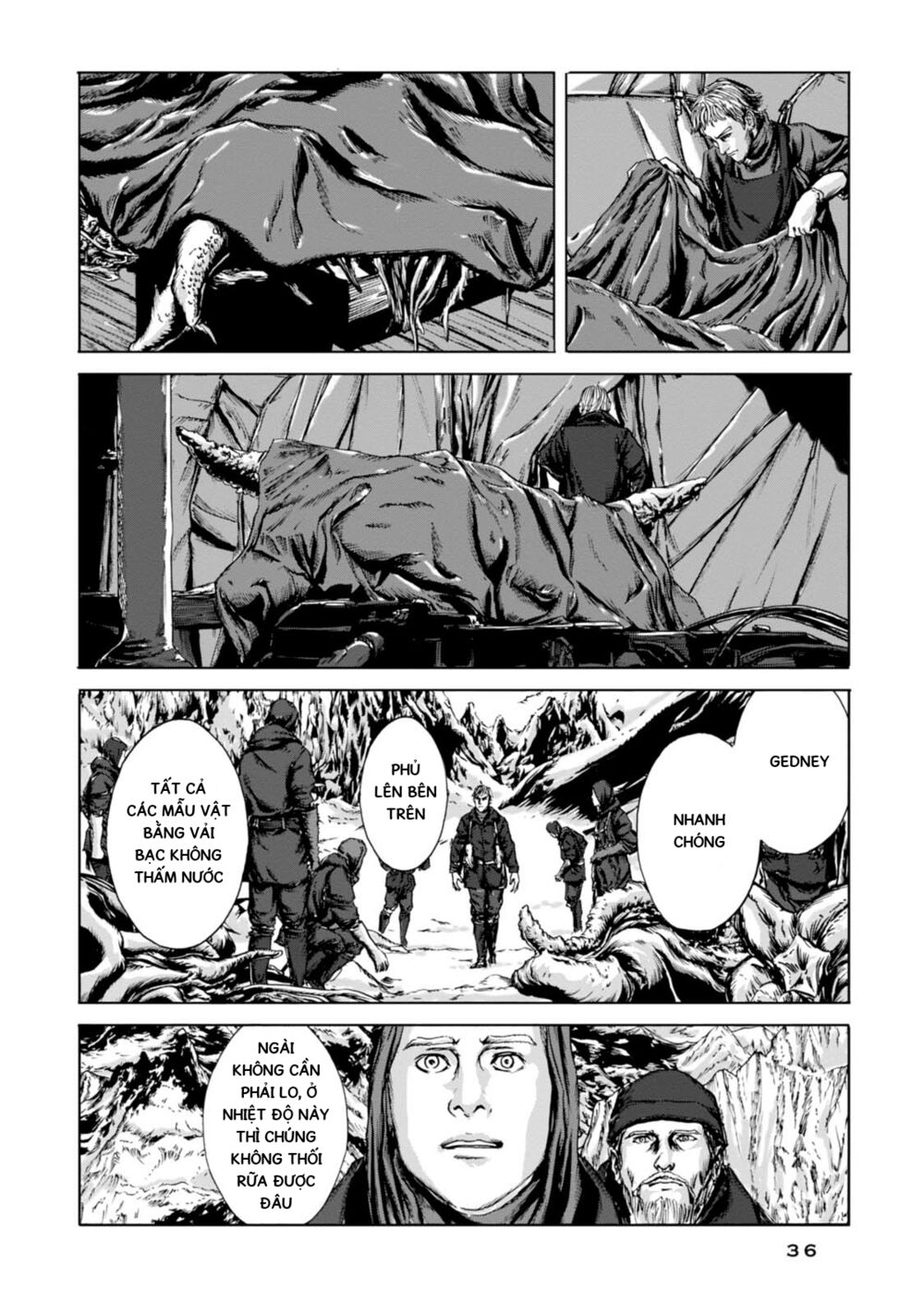 Kyouki no sanmyaku Nite - At the mountain of madness: Chapter 7: Mẫu vật động vật hoàn chỉnh