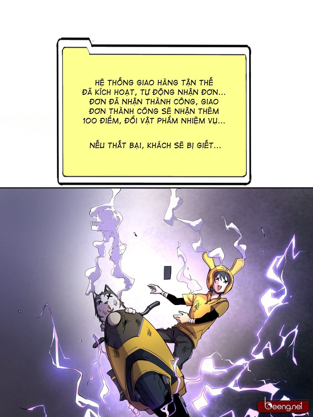 Ta làm giao hàng ở tận thế: Chapter 1