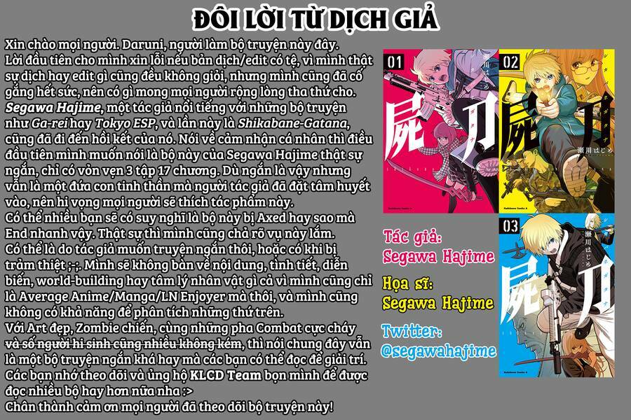 Shikabane-Gatana: Chapter 17.2