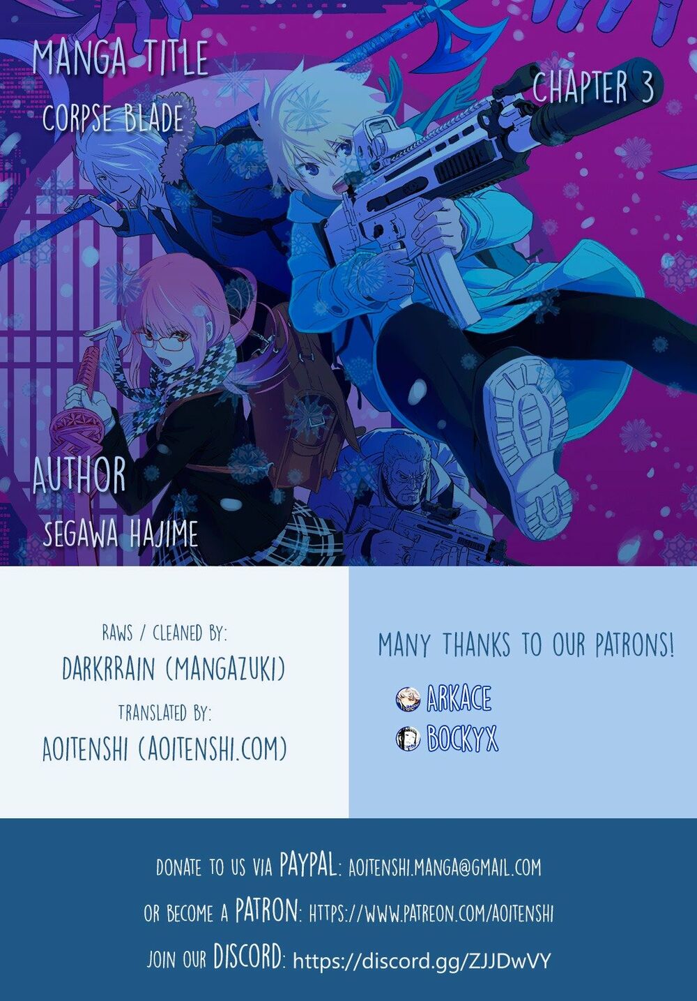 Shikabane-Gatana: Chapter 3