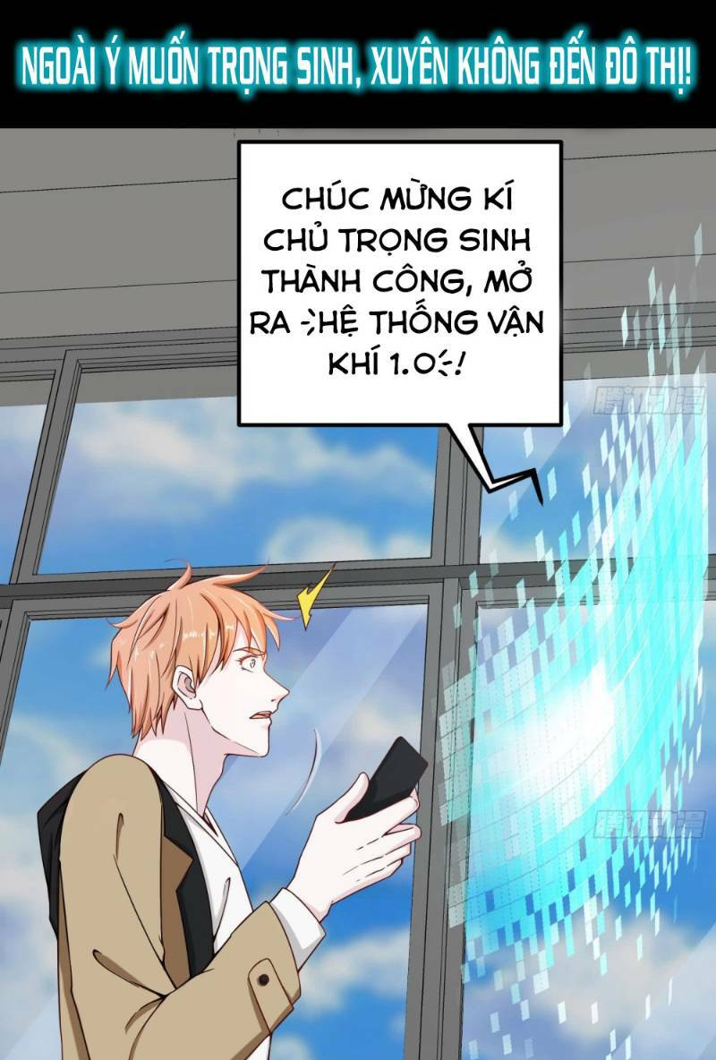 Hệ Thống Vận Khí Mạnh Nhất: Chapter 0
