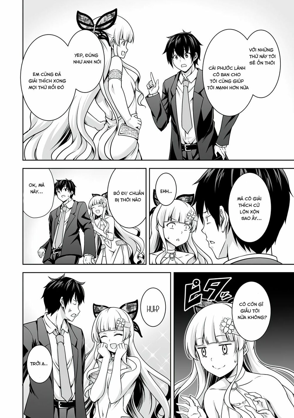 Tôi Tái Sinh Ở Thế Giới Khác Và Được Nữ Thần Tặng Toàn Skill Bá: Chapter 1