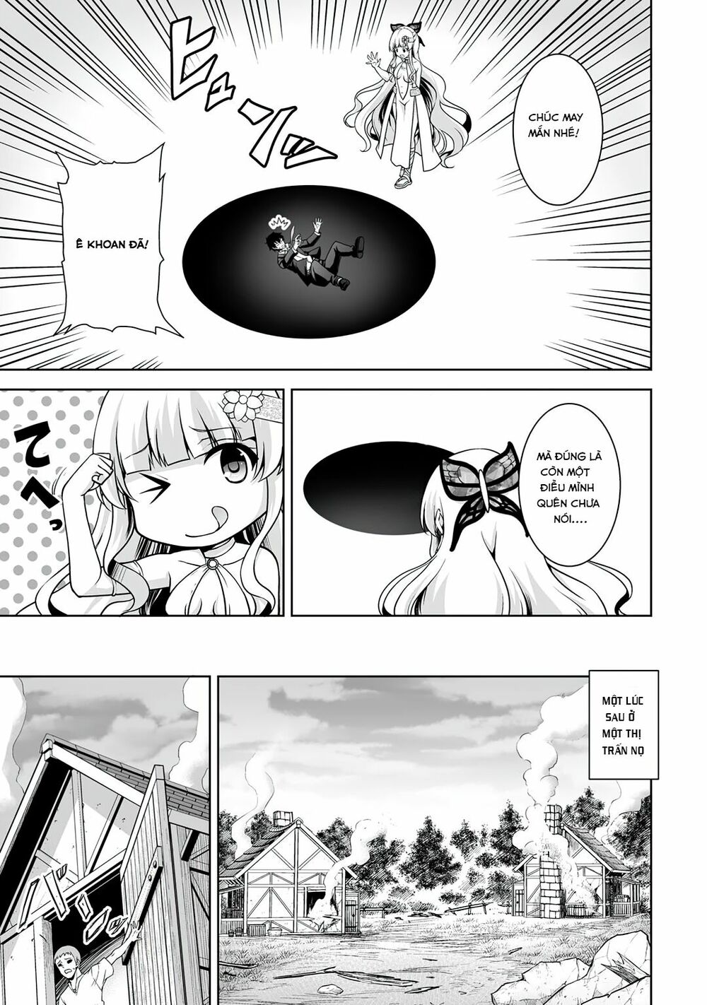 Tôi Tái Sinh Ở Thế Giới Khác Và Được Nữ Thần Tặng Toàn Skill Bá: Chapter 1