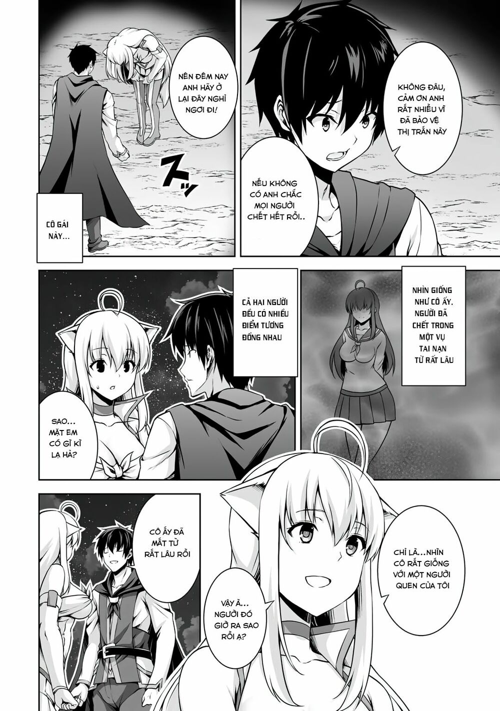 Tôi Tái Sinh Ở Thế Giới Khác Và Được Nữ Thần Tặng Toàn Skill Bá: Chapter 2