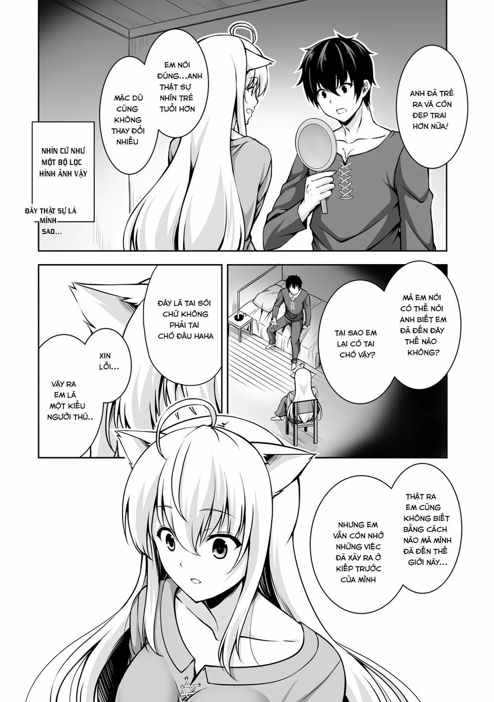 Tôi Tái Sinh Ở Thế Giới Khác Và Được Nữ Thần Tặng Toàn Skill Bá: Chapter 2