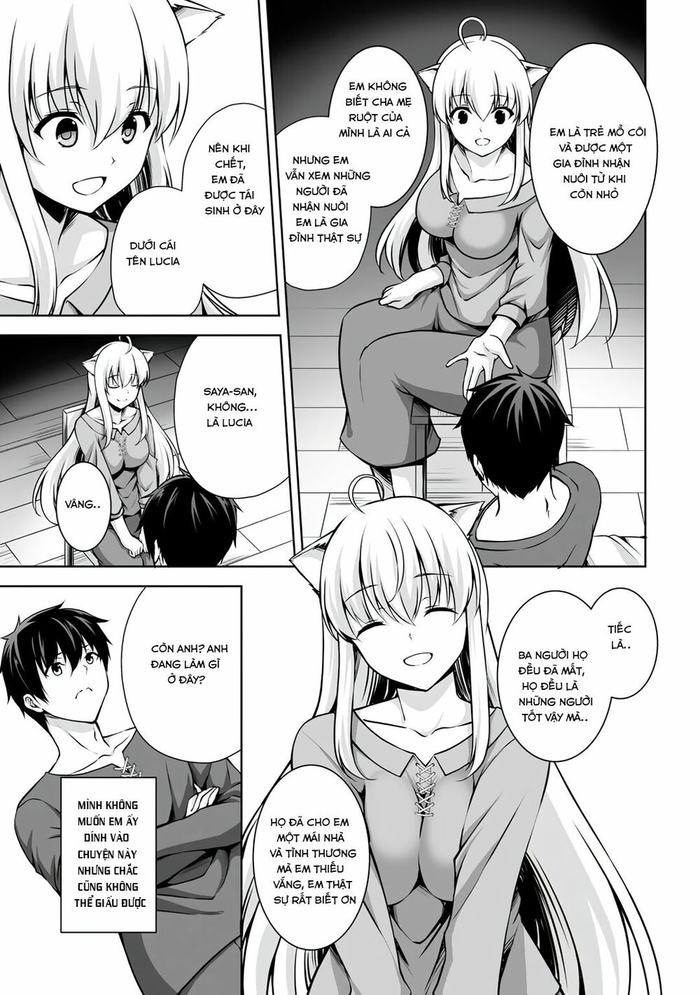 Tôi Tái Sinh Ở Thế Giới Khác Và Được Nữ Thần Tặng Toàn Skill Bá: Chapter 2