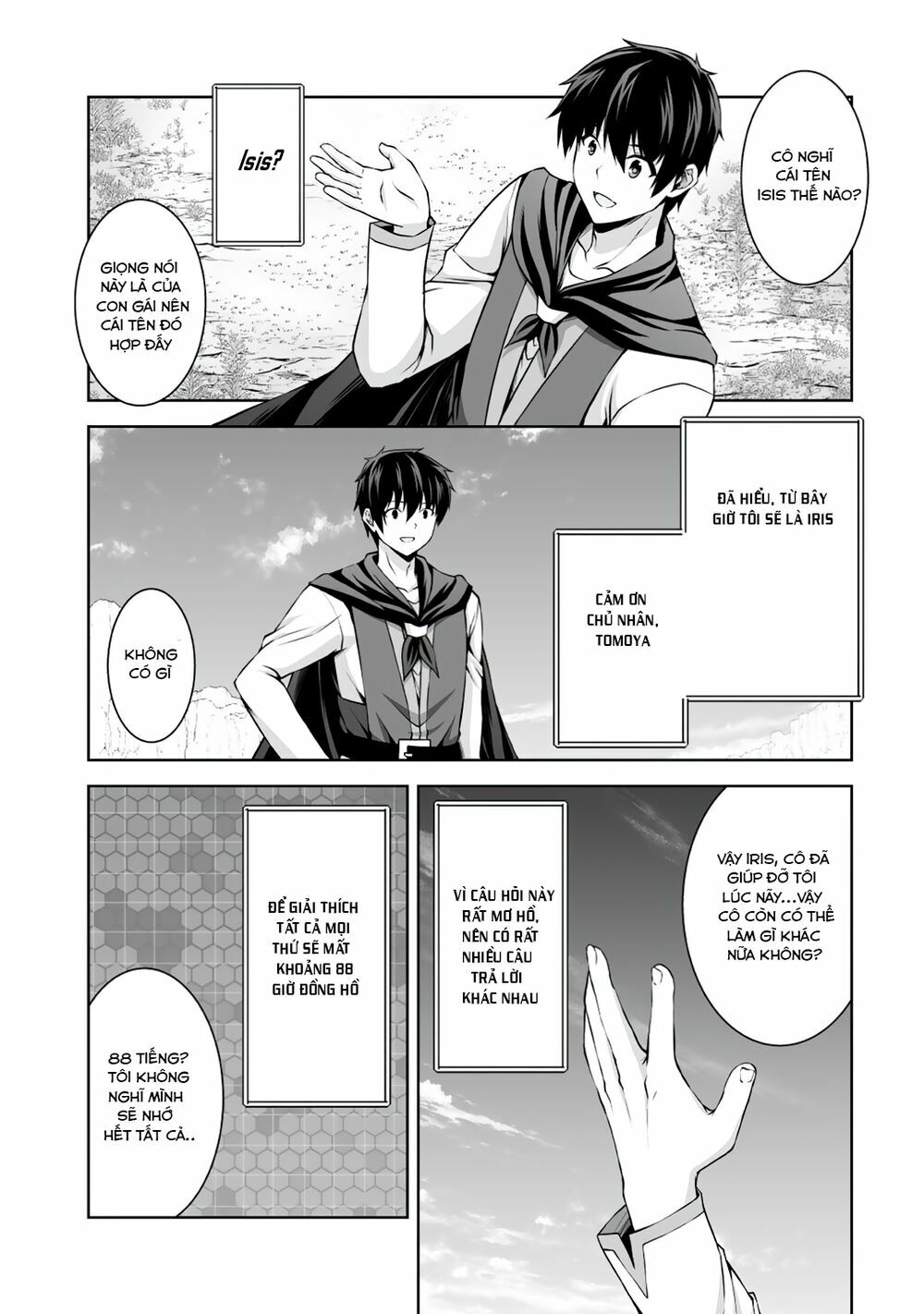 Tôi Tái Sinh Ở Thế Giới Khác Và Được Nữ Thần Tặng Toàn Skill Bá: Chapter 3