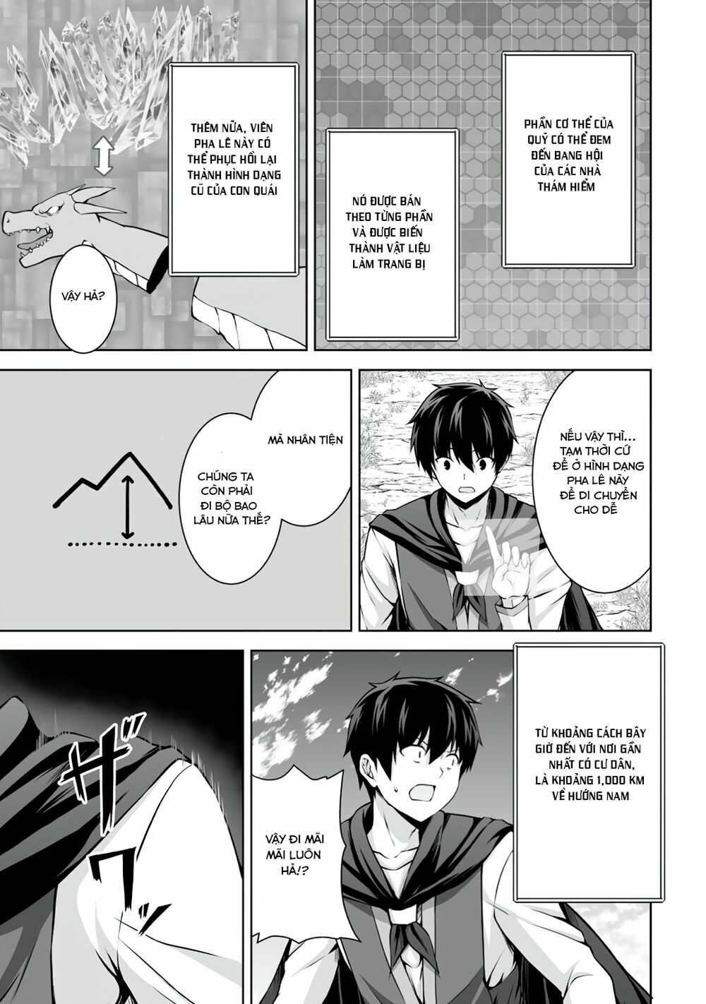 Tôi Tái Sinh Ở Thế Giới Khác Và Được Nữ Thần Tặng Toàn Skill Bá: Chapter 3