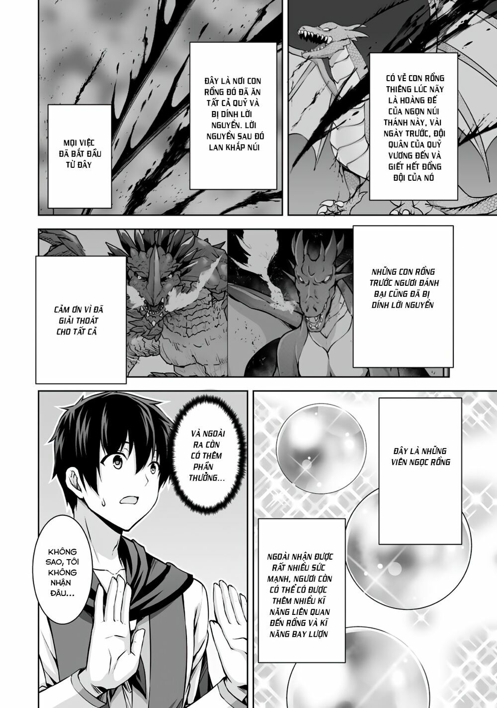Tôi Tái Sinh Ở Thế Giới Khác Và Được Nữ Thần Tặng Toàn Skill Bá: Chapter 3