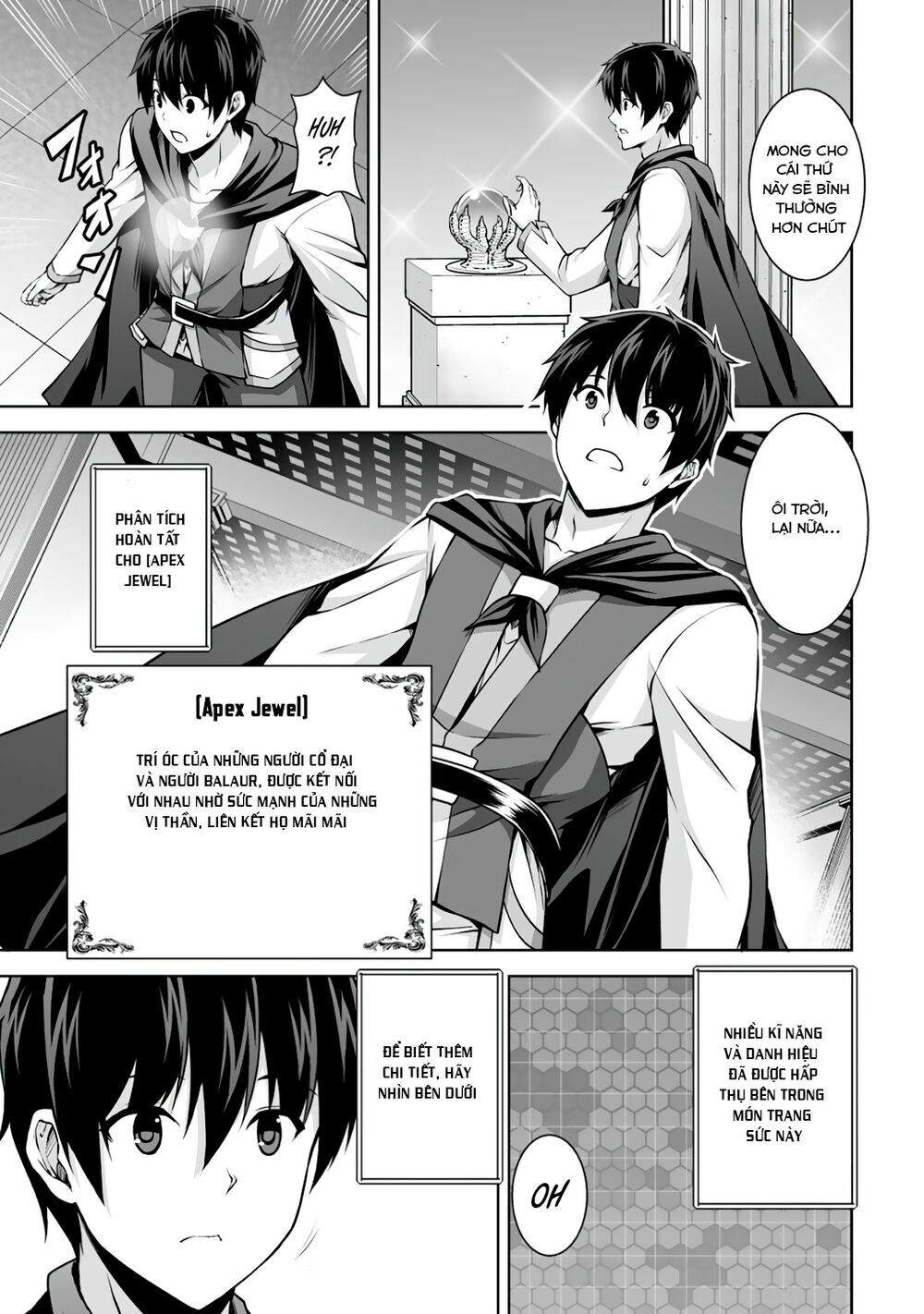 Tôi Tái Sinh Ở Thế Giới Khác Và Được Nữ Thần Tặng Toàn Skill Bá: Chapter 3