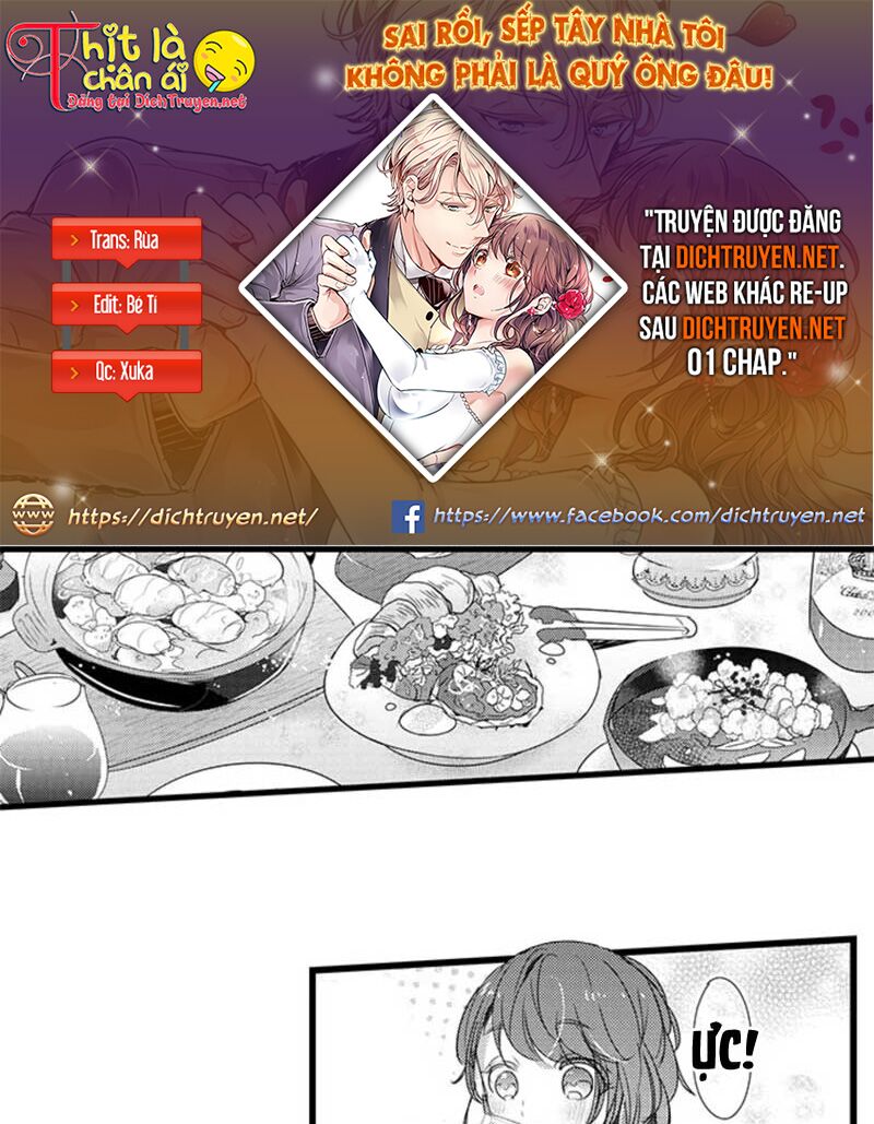 Sai rồi, sếp tây nhà tôi không phải là quý ông đâu!: Chapter 30