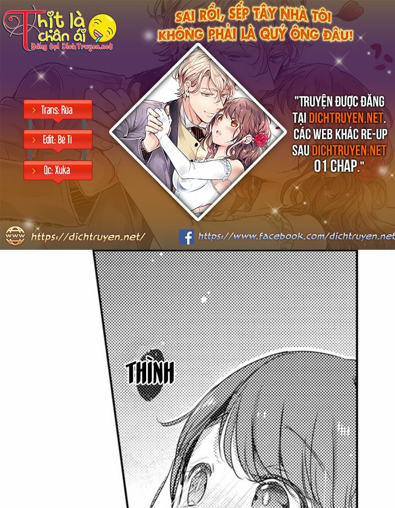 Sai rồi, sếp tây nhà tôi không phải là quý ông đâu!: Chapter 38