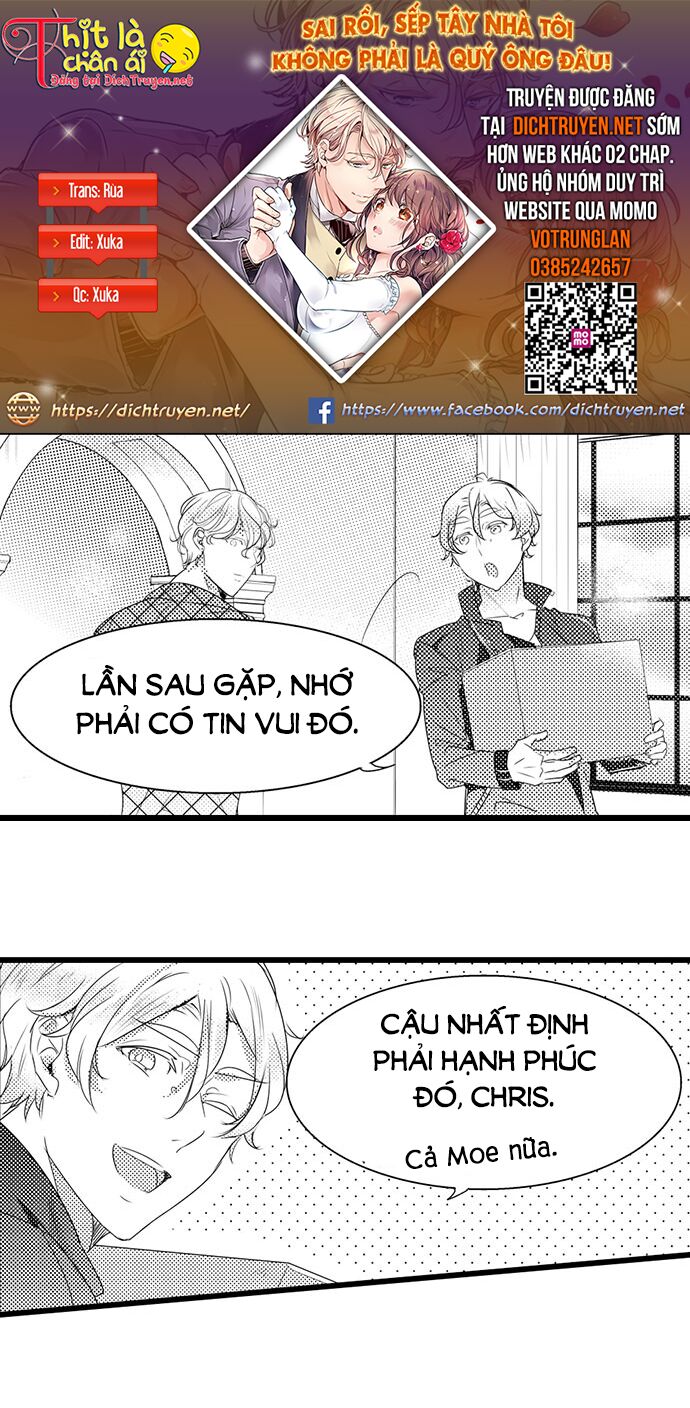 Sai rồi, sếp tây nhà tôi không phải là quý ông đâu!: Chapter 47