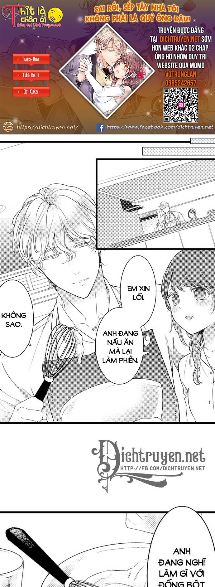 Sai rồi, sếp tây nhà tôi không phải là quý ông đâu!: Chapter 51