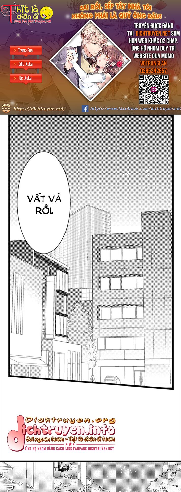 Sai rồi, sếp tây nhà tôi không phải là quý ông đâu!: Chapter 55
