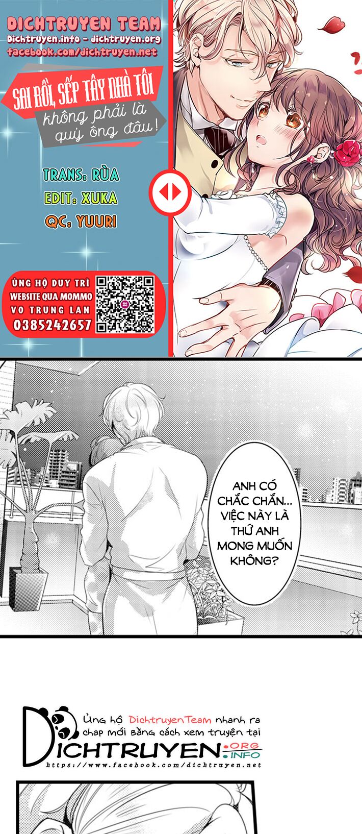 Sai rồi, sếp tây nhà tôi không phải là quý ông đâu!: Chapter 63