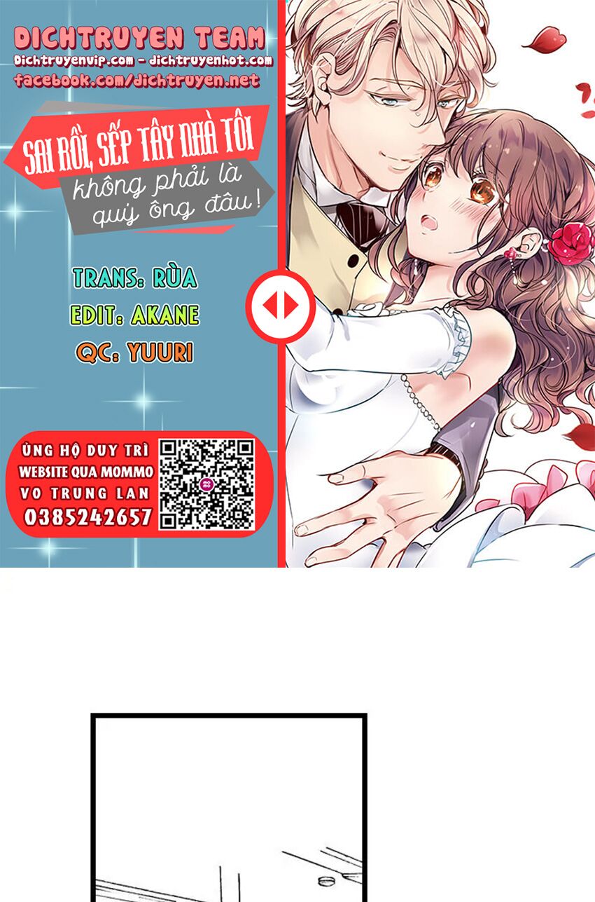 Sai rồi, sếp tây nhà tôi không phải là quý ông đâu!: Chapter 89