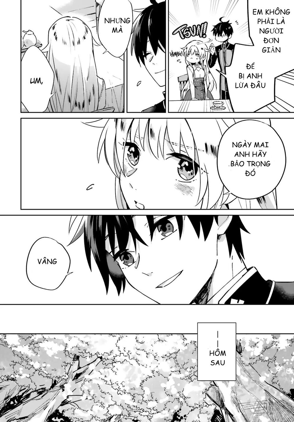 Seijo-sama wo Amayakashitai! Tadashi Yuusha, Omae wa Dame da: Chapter 2