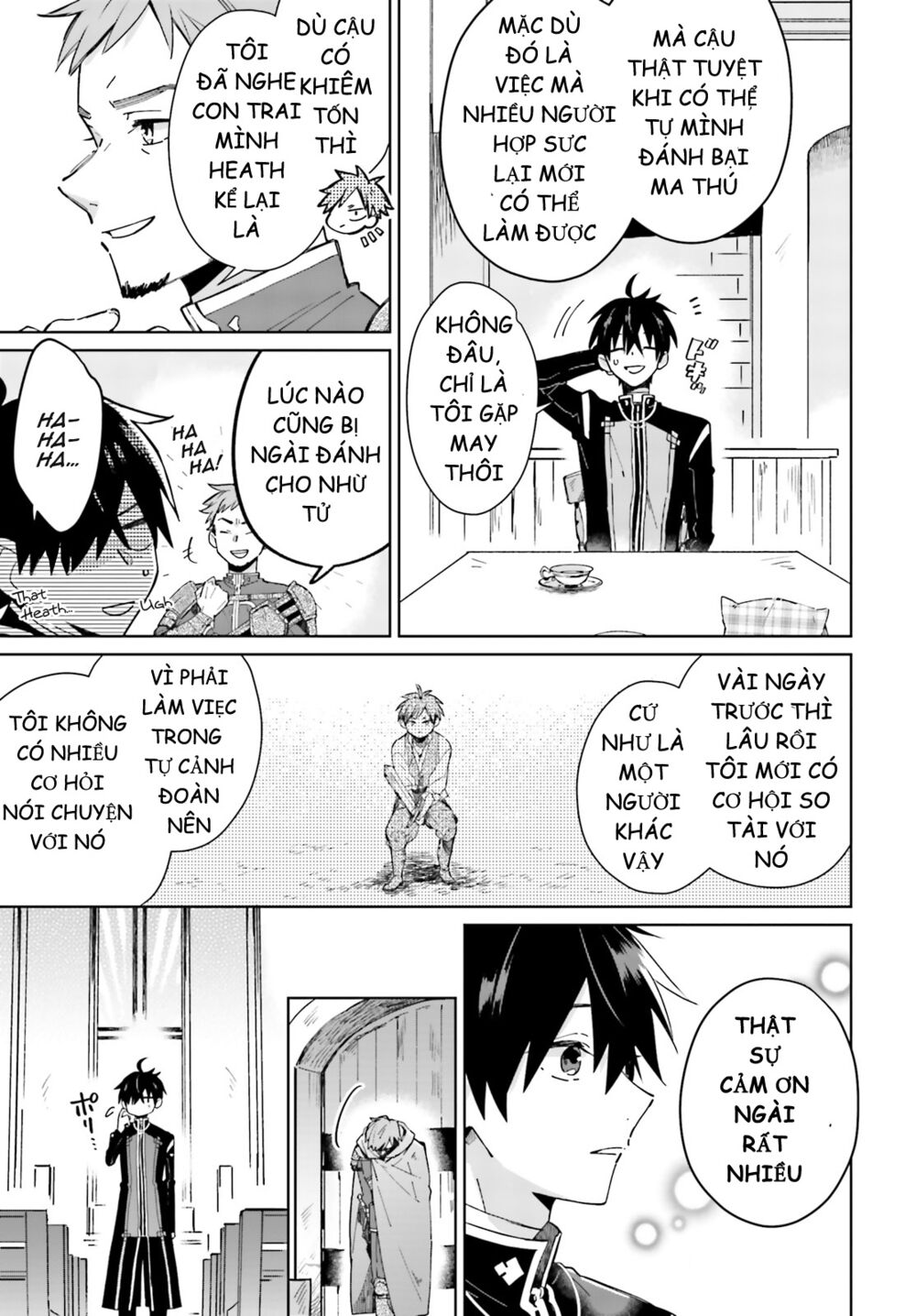 Seijo-sama wo Amayakashitai! Tadashi Yuusha, Omae wa Dame da: Chapter 3