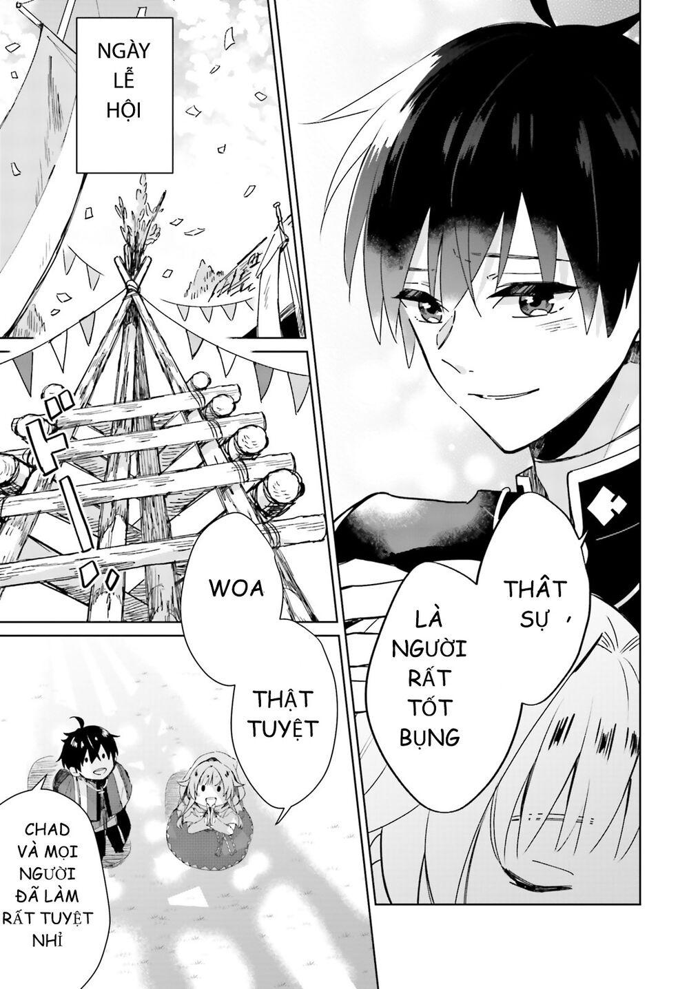 Seijo-sama wo Amayakashitai! Tadashi Yuusha, Omae wa Dame da: Chapter 3