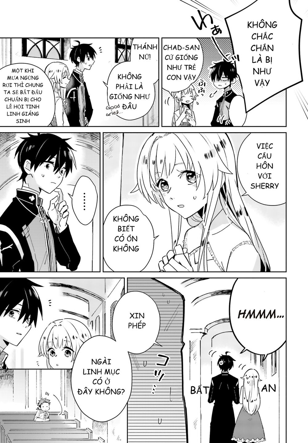 Seijo-sama wo Amayakashitai! Tadashi Yuusha, Omae wa Dame da: Chapter 3