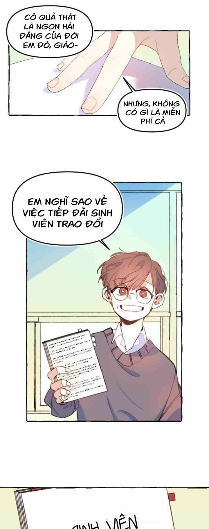 Lời yêu thì cần app để dịch không?: Chapter 1