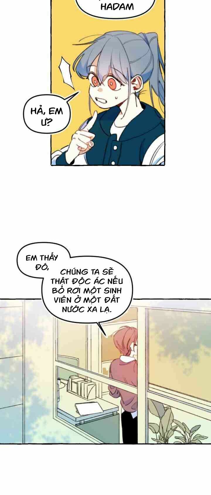 Lời yêu thì cần app để dịch không?: Chapter 1