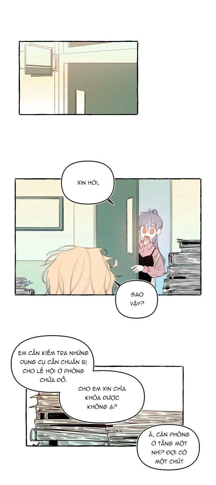 Lời yêu thì cần app để dịch không?: Chapter 13