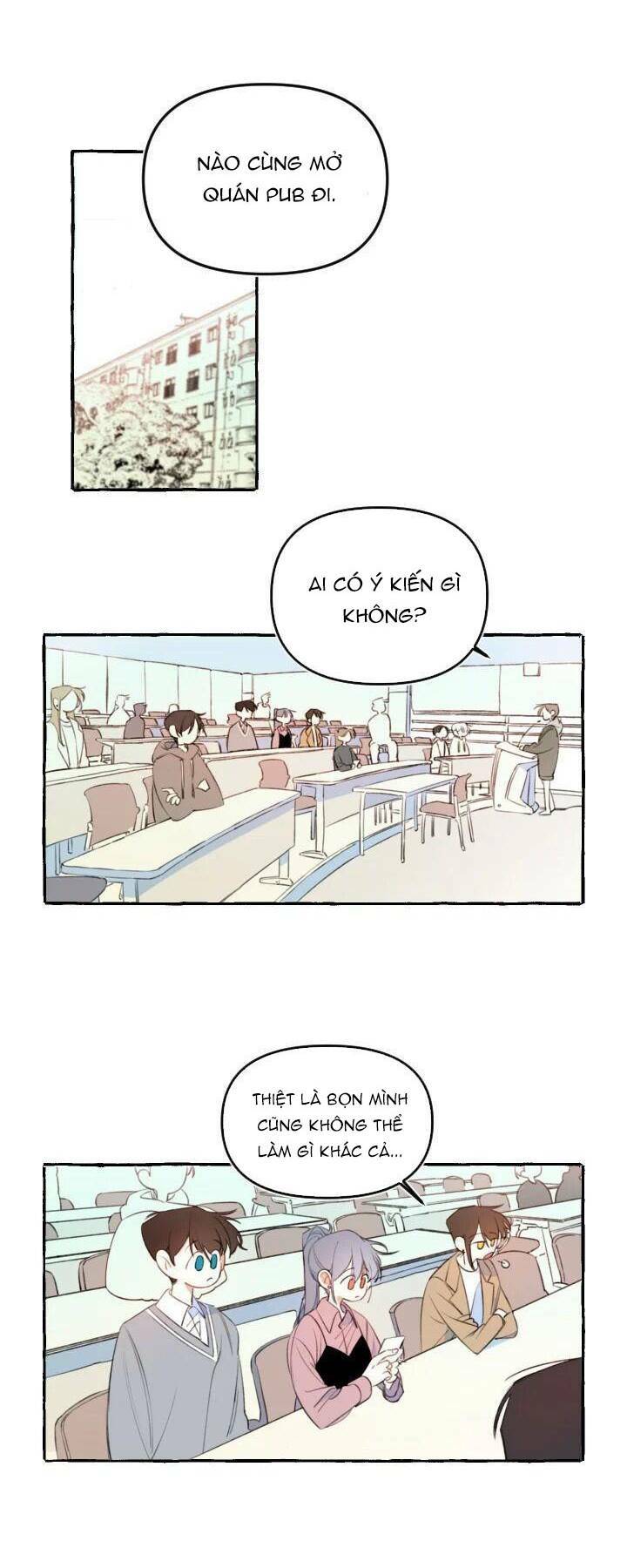 Lời yêu thì cần app để dịch không?: Chapter 13