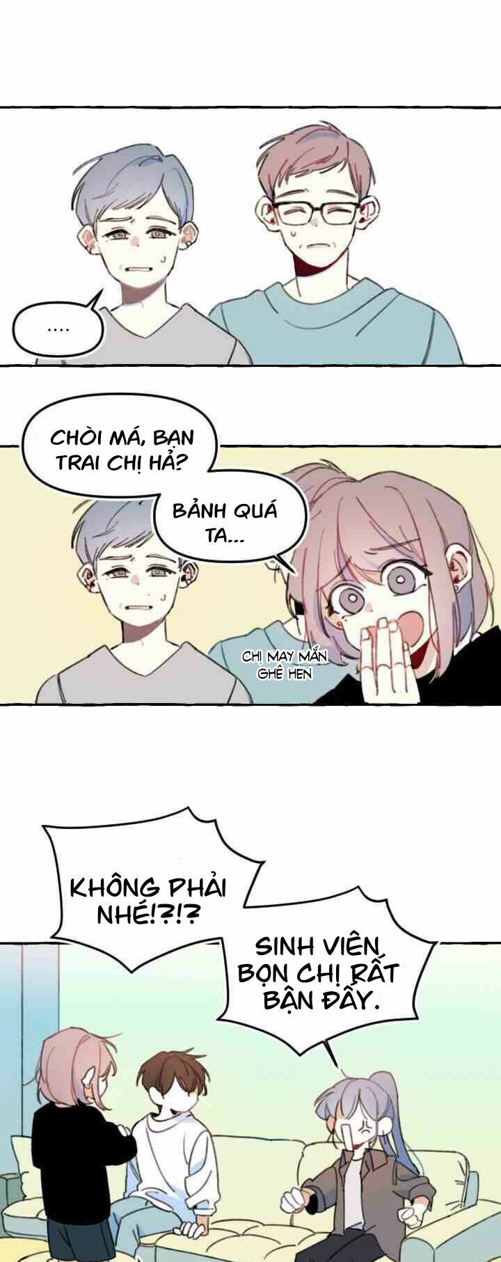 Lời yêu thì cần app để dịch không?: Chapter 2