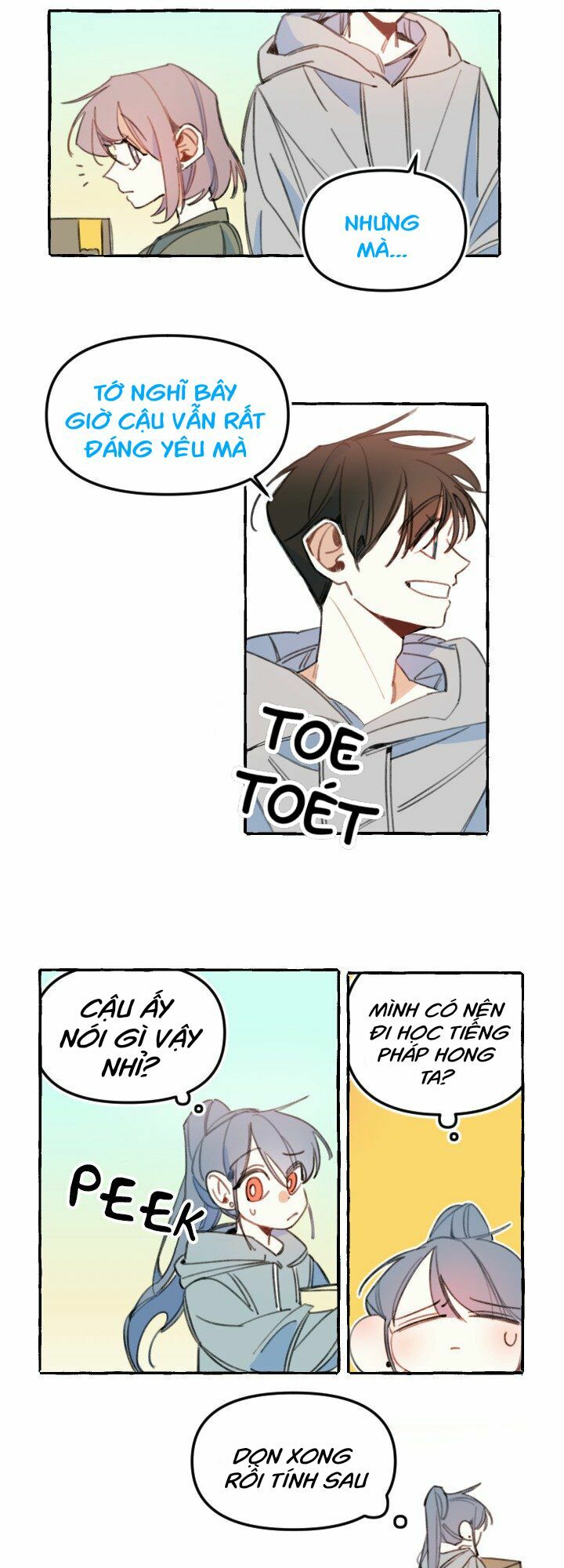 Lời yêu thì cần app để dịch không?: Chapter 3