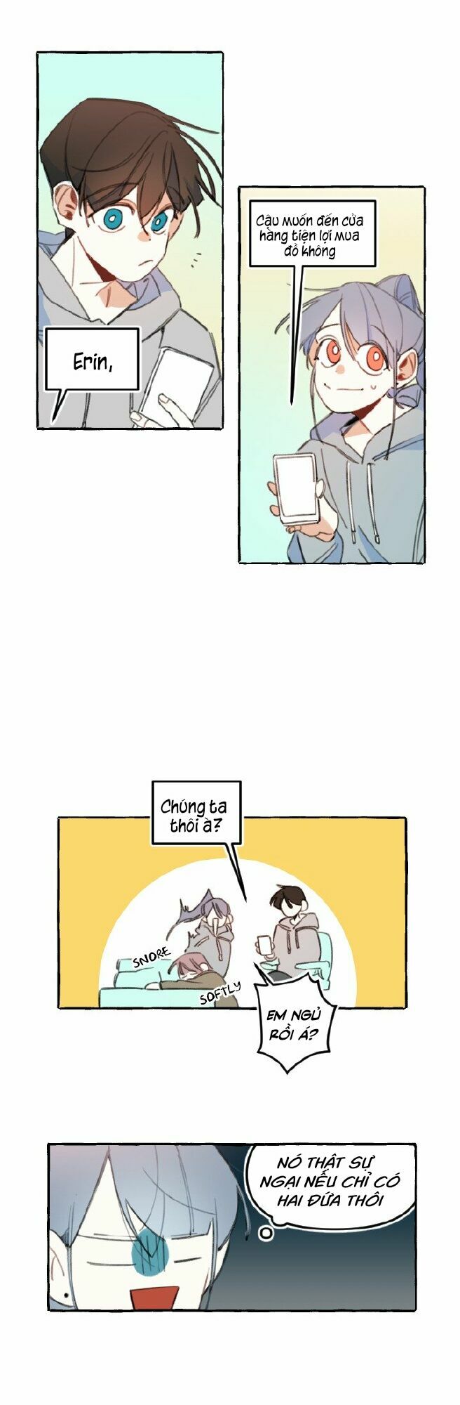 Lời yêu thì cần app để dịch không?: Chapter 3