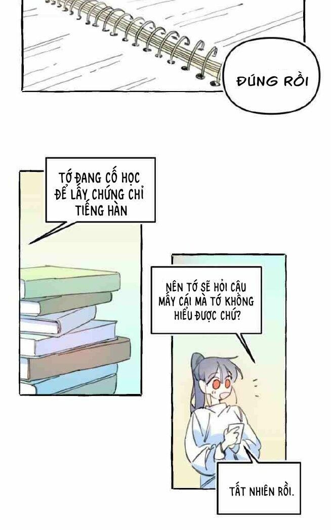 Lời yêu thì cần app để dịch không?: Chapter 4