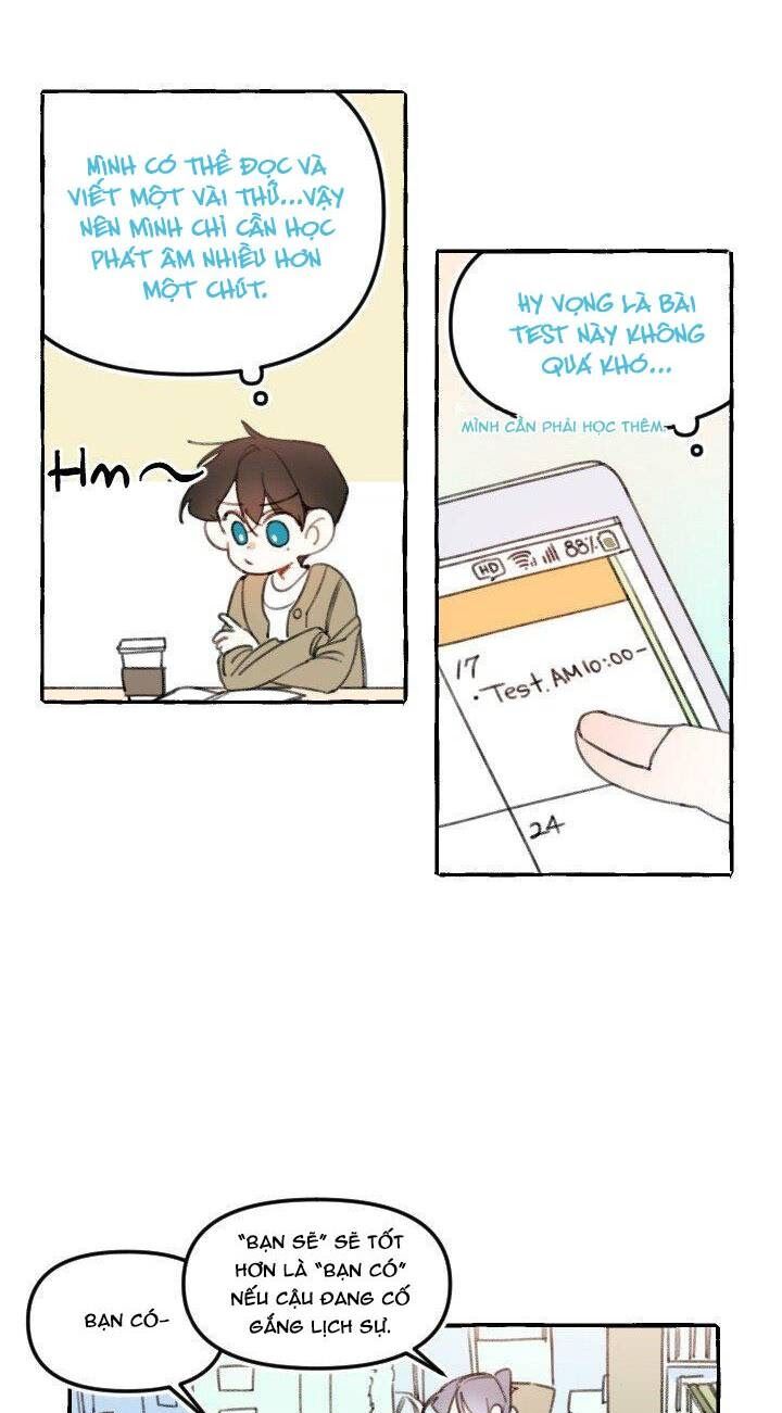 Lời yêu thì cần app để dịch không?: Chapter 5