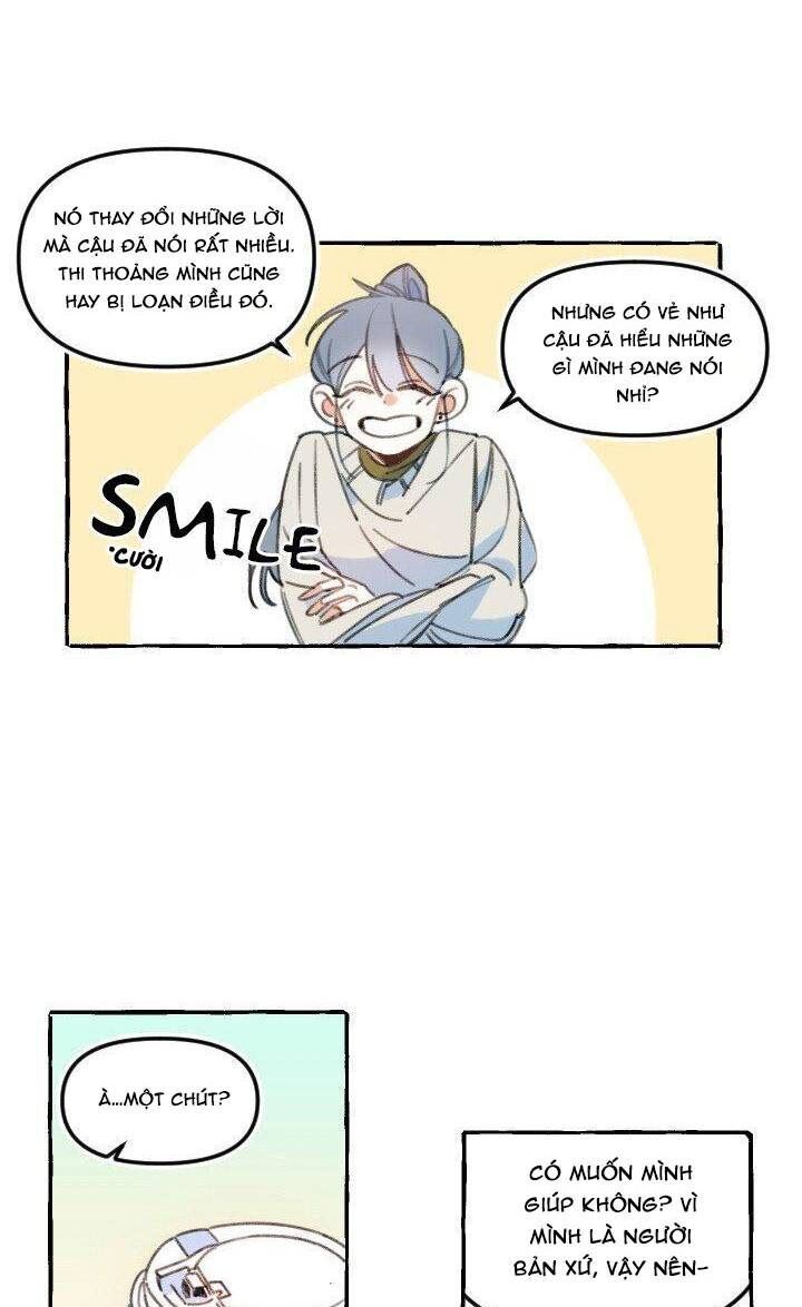 Lời yêu thì cần app để dịch không?: Chapter 5