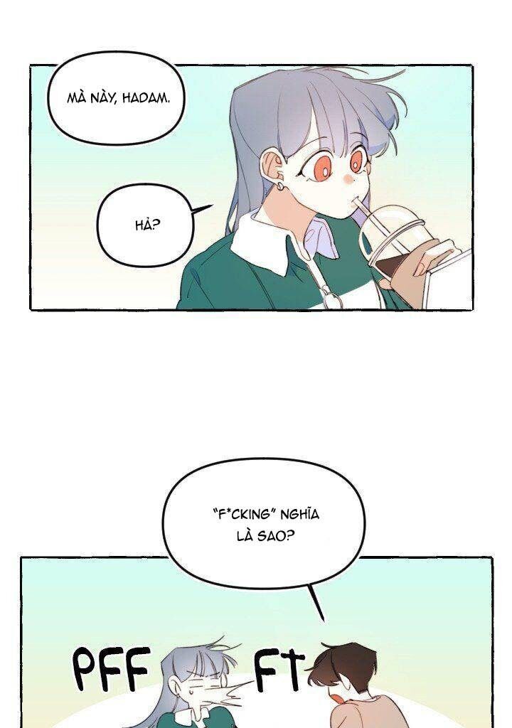 Lời yêu thì cần app để dịch không?: Chapter 8